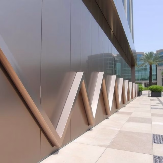 Bending and V-Groove metalwork by Metal Space Dubai