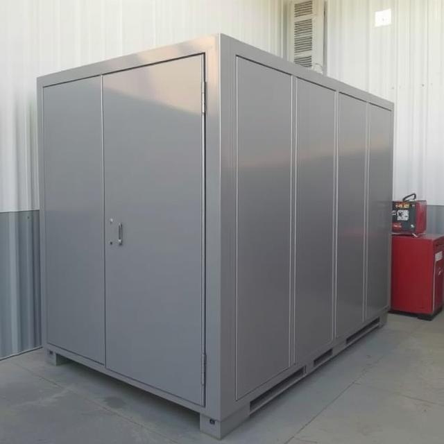 Custom Metal Storage Solutions Dubai Enclosures & Fabrication-www.metalspace.ae